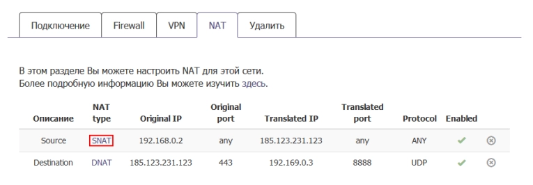 После того, как пользователь внес изменения их необходимо сохранить.