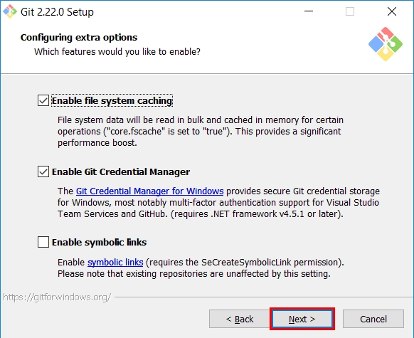 На данном шаге, программа установки предлагает использовать экспериментальную опцию. Использовать ее или нет - решать Вам. Кликаем по кнопке “Install”.