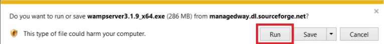 После запуска исполняемого файла начнется установка Wampserver . Принимаем лицензионное соглашение, указываем папку для установки (указываемый путь не должен содержать пробелов!).