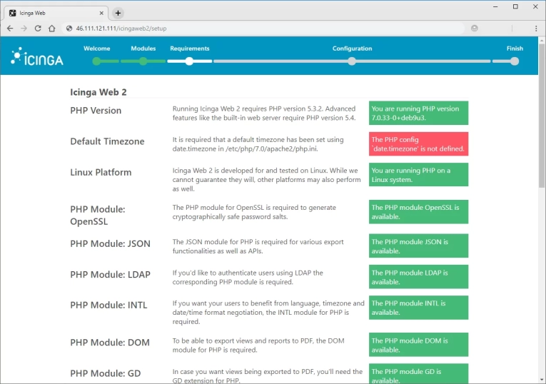 В качестве типа аутентификации выберите Database: