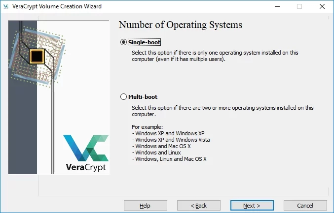 Скриншот №4. Выбор загрузки ОС.