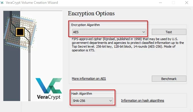 Скриншот №5. Метод шифрации.