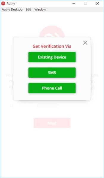 Далее отобразится окно с доступными аккаунтами: