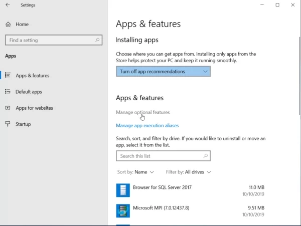 Нажимаем Add a feature, ищем OpenSSH Server — Install:
