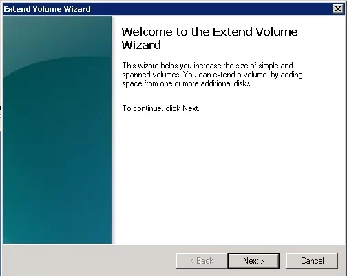 5. Выберите размер неразмеченной области, которую вы собираетесь разметить (в большинстве случаев необходимо выбрать все доступное пространство). Затем нажмите «Next»: