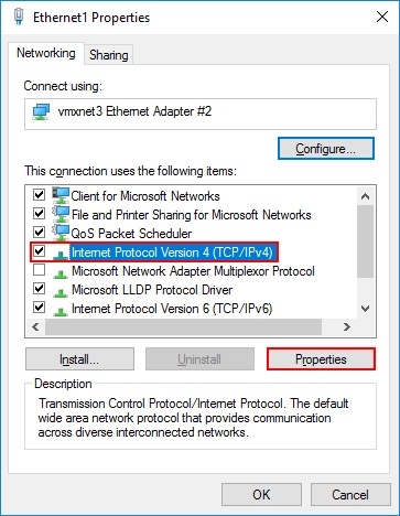 В открывшемся окне в поле IP-address введите выданный адрес, в поле Subnet mask введите маску подсети. Все значения можно посмотреть в панели в настройках сервера (раздел Сети) или в меню Сеть: