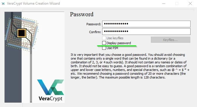 Скриншот №6. Установка ключа.