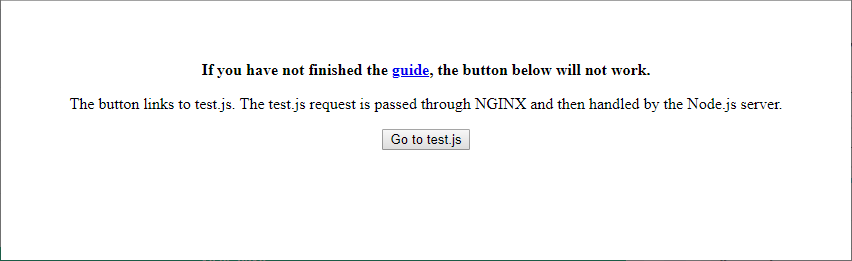 Go to the test.js